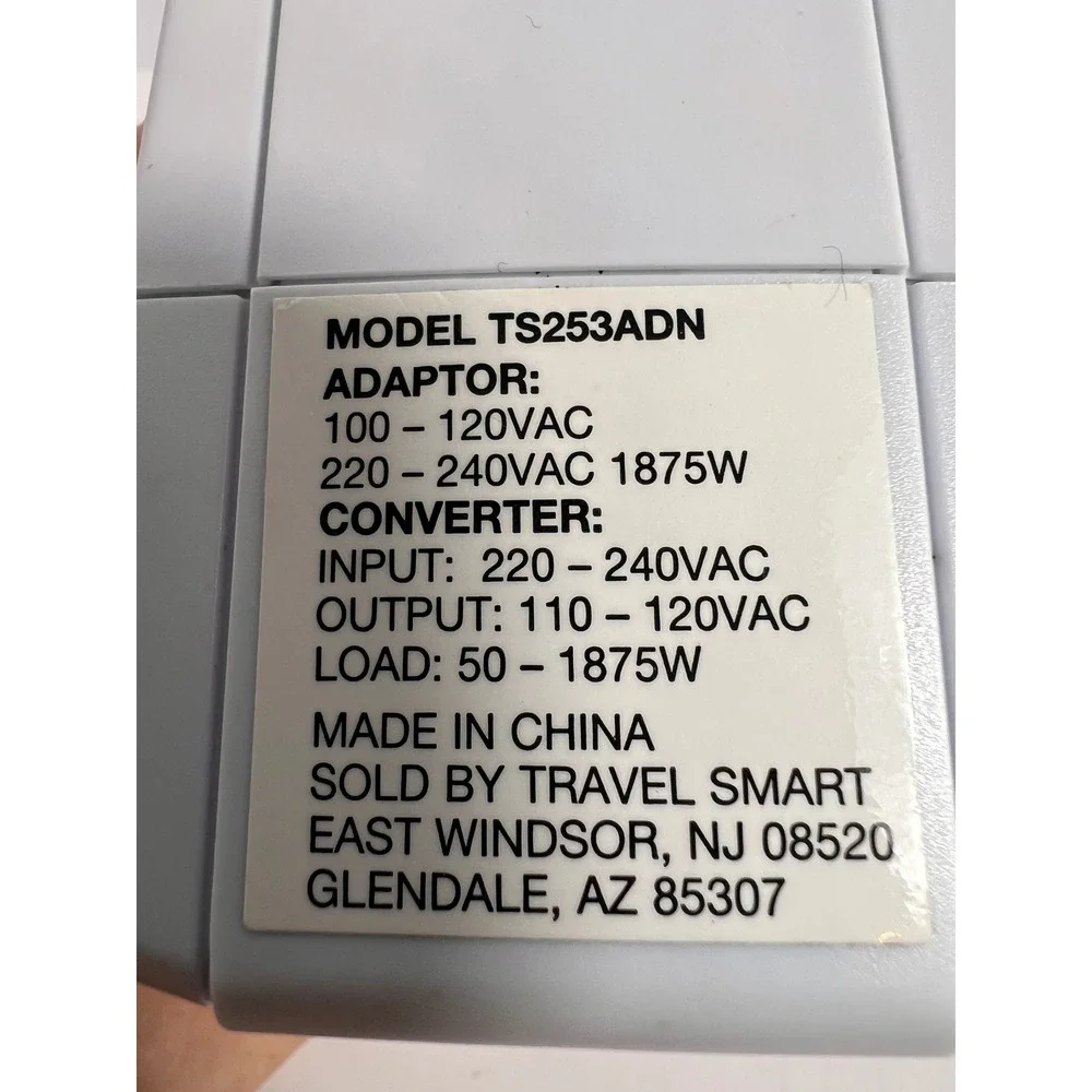 Travel Smart TS253ADN Worldwide Travel‎ Adapter & iClever USB Charger